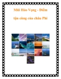 Mũi Hảo Vọng - Điểm tận cùng của châu Phi