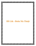 Hồ Lăk - Buôn Ma Thuột