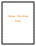 Panama – thiên đường du lịch