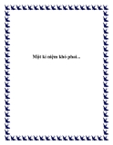 Một kỉ niệm khó phai