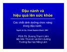 Đậu nành và hiệu quả lên sức khỏe - PGS.TS. Dương Thanh Liêm