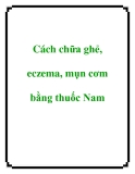 Cách chữa ghẻ, eczema, mụn cơm bằng thuốc Nam