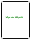 Mụn cóc tái phát