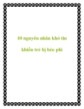 10 nguyên nhân khó tin khiến trẻ bị béo phì