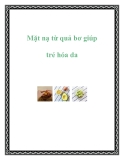 Mặt nạ từ quả bơ giúp trẻ hóa da