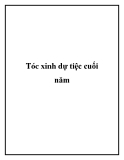 Tóc xinh dự tiệc cuối năm