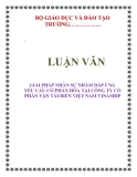 LUẬN VĂN: GIẢI PHÁP NHÂN SỰ NHẰM ĐÁP ỨNG YÊU CẦU CỔ PHẦN HÓA TẠI CÔNG TY CỔ PHẦN VẬN TẢI BIỂN VIỆT NAM VINASHIP