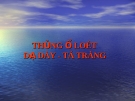 Bài giảng: Thủng ổ loét