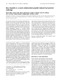 Báo cáo Y học: Bass hepcidin is a novel antimicrobial peptide induced by bacterial challenge