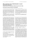 Báo cáo Y học:  Effect of adenosine 5¢-[b,c-imido]triphosphate on myosin head domain movements Saturation transfer EPR measurements without low-power phase setting