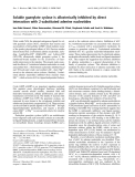 Báo cáo Y học: Soluble guanylate cyclase is allosterically inhibited by direct interaction with 2-substituted adenine nucleotides