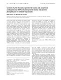 Báo cáo Y học:  Control of p70 ribosomal protein S6 kinase and acetyl-CoA carboxylase by AMP-activated protein kinase and protein phosphatases in isolated hepatocytes