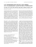 Báo cáo Y học: A Ca2+/CaM-dependent kinase from pea is stress regulated and in vitro phosphorylates a protein that binds to AtCaM5 promoter