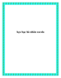 kẹo bạc hà nhân socola