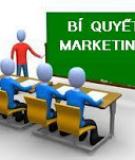 Những Bí Quyết Marketing hiệu quả