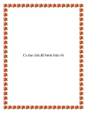 Ca dao chủ đề kinh doanh