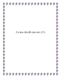 Một số bài ca dao chủ đề cảm xúc