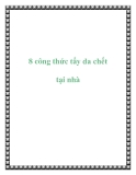 8 công thức tẩy da chết tại nhà