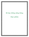 Bí kíp chống nắng bằng thực phẩm