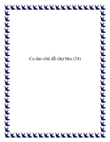  Một số bài ca dao chủ đề chợ búa 