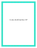  Sưu tầm một số bài ca dao chủ đề chợ búa 
