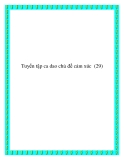 Tuyển tập ca dao chủ đề cảm xúc