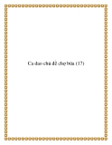 Ca dao chủ đề chợ búa 