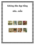 Không đâu đẹp bằng nhà.. mẫu