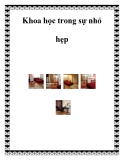 Khoa học trong sự nhỏ hẹp