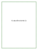 Ca dao đề tài châm biếm phong tục đa thê
