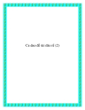 Ca dao đề tài phận làm dâu