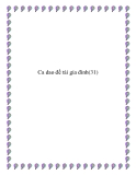 Ca dao đề tài cha mẹ