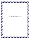 Ca dao đề tài phận ở rể