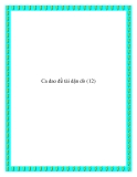  Sưu tầm một số bài ca dao đề tài dặn dò 