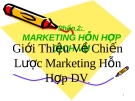 Giới Thiệu Về Chiến Lược Marketing Hỗn Hợp Dịch vụ