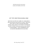 BÁO CÁO " MỘT SỐ KẾT QUẢ BƯỚC ĐẦU NGHIÊN CỨU VỀ BỆNH TRÊN TU HÀI Lutraria rhynchaena (Jonas, 1844) TẠI VÂN ĐỒN – TỈNH QUẢNG NINH VÀ ĐỀ XUẤT MỘT SỐ GIẢI PHÁP PHÒNG BỆNH "