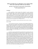 BÁO CÁO " THÔNG SỐ DI TRUYỀN CÁC TÍNH TRẠNG TĂNG TRƯỞNG TRÊN TÔM CÀNG XANH CHỌN GIỐNG QUA HAI THẾ HỆ "