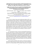 BÁO CÁO " MỐI TƯƠNG QUAN GIỮA SNP (Single nucleotide polymorphisms) CỦA GEN CHH (crustacean hyperglycemic hormone) VÀ TÍNH TRẠNG TĂNG TRƯỞNG CỦA TÔM CÀNG XANH "