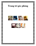 Trang trí góc phòng