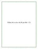 Những bài ca dao chủ đề phản ánh hiện thực cuộc sống gia đình
