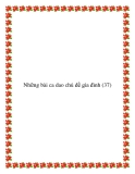 Những bài ca dao chủ đề gia đình 