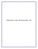 12 bài ca dao chủ đề gia đình hạnh phúc