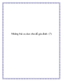 Những bài ca dao chủ đề gia đình đương đại