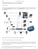 Lắp đặt hệ thống camera cần những gì ?