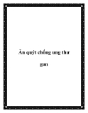 Ăn quýt chống ung thư gan