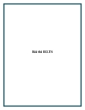 Bài thi IELTS.