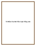 Tô Điểm Cho Bài Tiểu Luận Tiếng Anh.