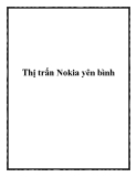 Thị trấn Nokia yên bình