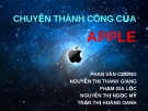 Nguyên nhân thành công Apple