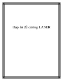 Đáp án đề cương LASER